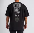 Oversized Herren T-Shirt Germany Outline -mit markantem Deutschland-Design